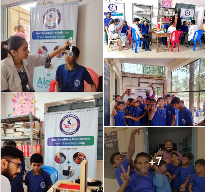 VSF organised an eye camp on Date: 13th Jan 2024 a...