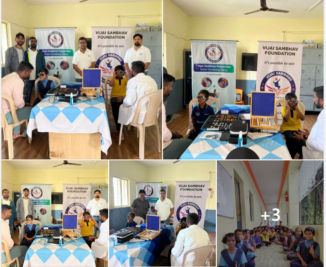 VSF Organised an Eye Camp for Orphanage Students o...